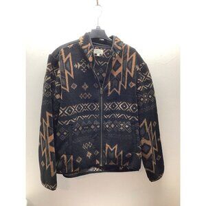 Frye & Co. Mens Size XXL Southwestern Print Sherpa Jacket New With Tags